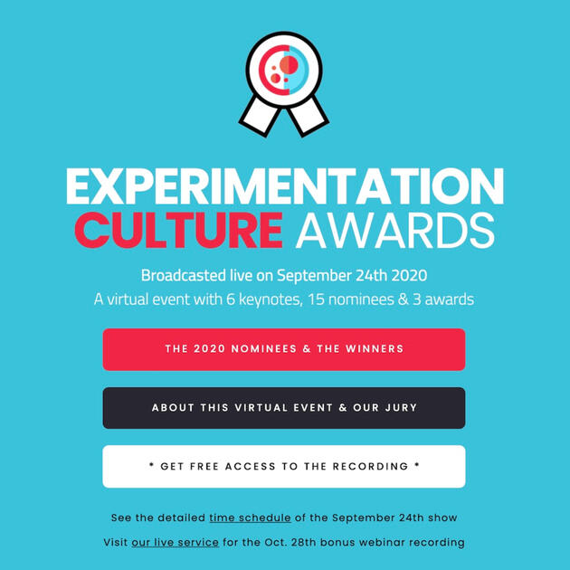 Experimentation Culture Awards