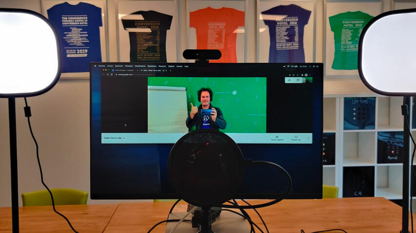 Ton Wesseling, virtual session