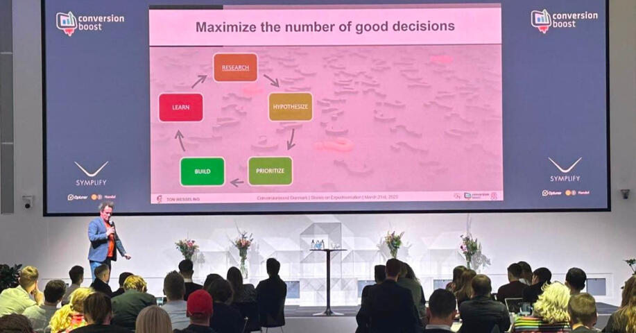 Ton Wesseling at Conversionboost, Denmark, 2023